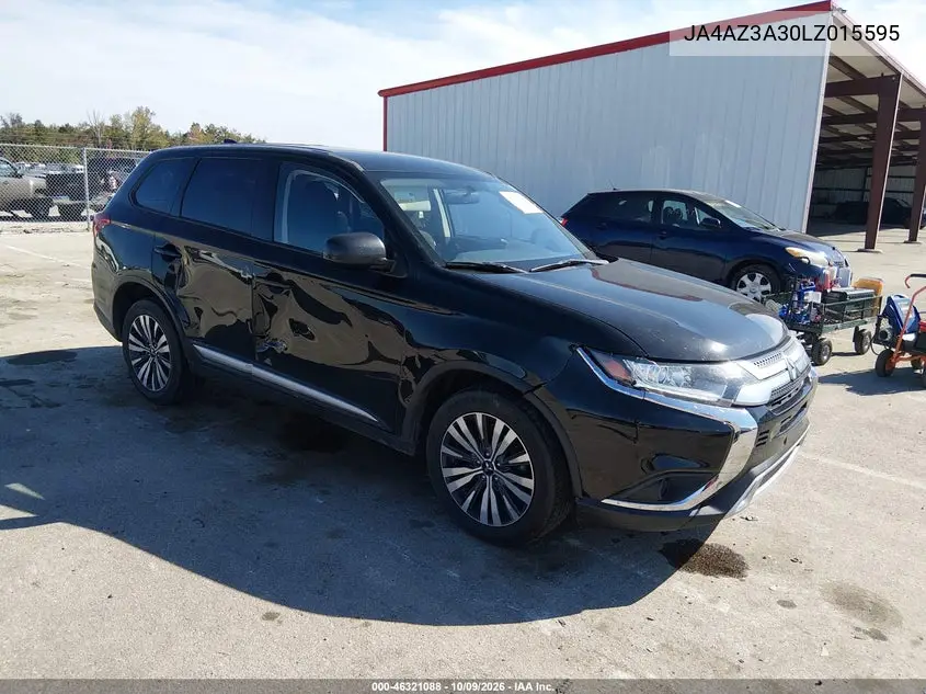 MITSUBISHI OUTLANDER 2020, VIN JA4AZ3A30LZ015595