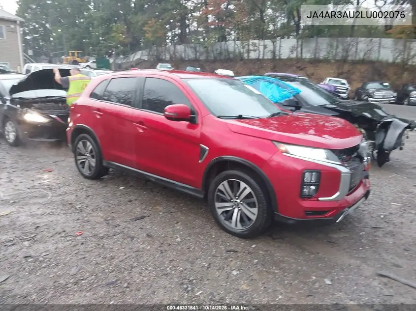 MITSUBISHI OUTLANDER 2020, VIN JA4AR3AU2LU002076