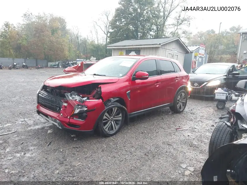 2020 MITSUBISHI OUTLANDER VIN JA4AR3AU2LU002076 — фото 2