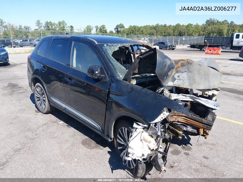 MITSUBISHI OUTLANDER 2020, VIN JA4AD2A36LZ006277