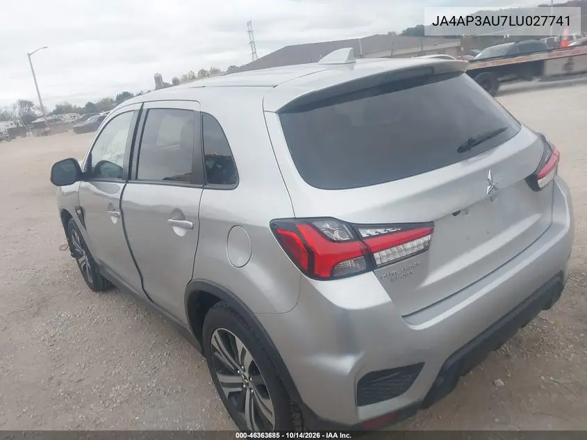 2020 MITSUBISHI OUTLANDER VIN JA4AP3AU7LU027741 — фото 3