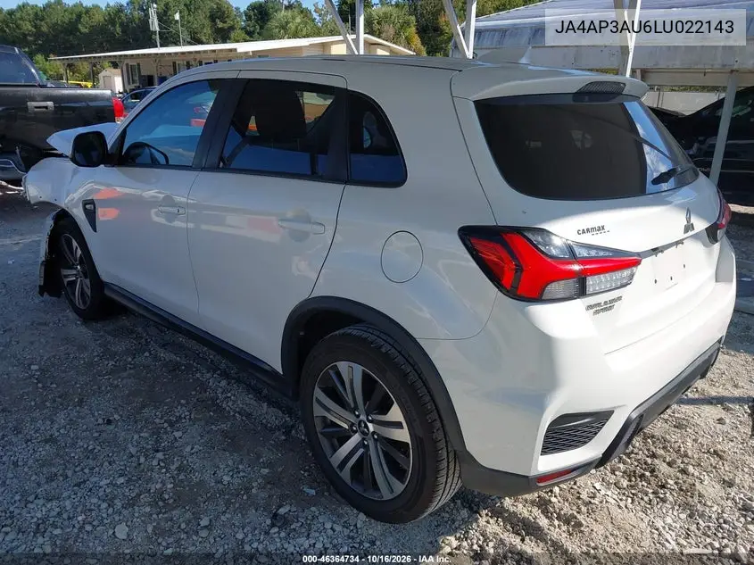 2020 MITSUBISHI OUTLANDER VIN JA4AP3AU6LU022143 — фото 3