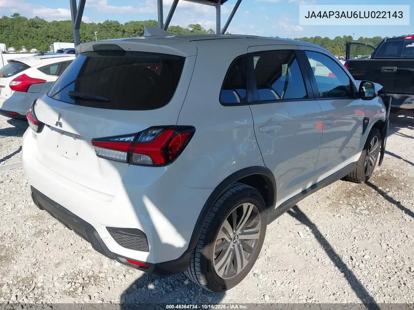 2020 MITSUBISHI OUTLANDER VIN JA4AP3AU6LU022143 — фото 4