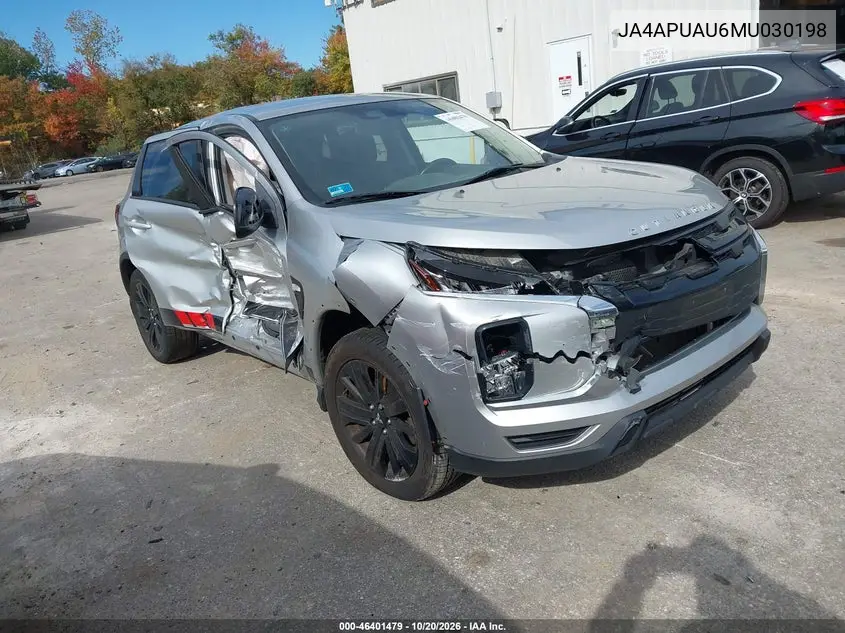 MITSUBISHI OUTLANDER 2021, VIN JA4APUAU6MU030198