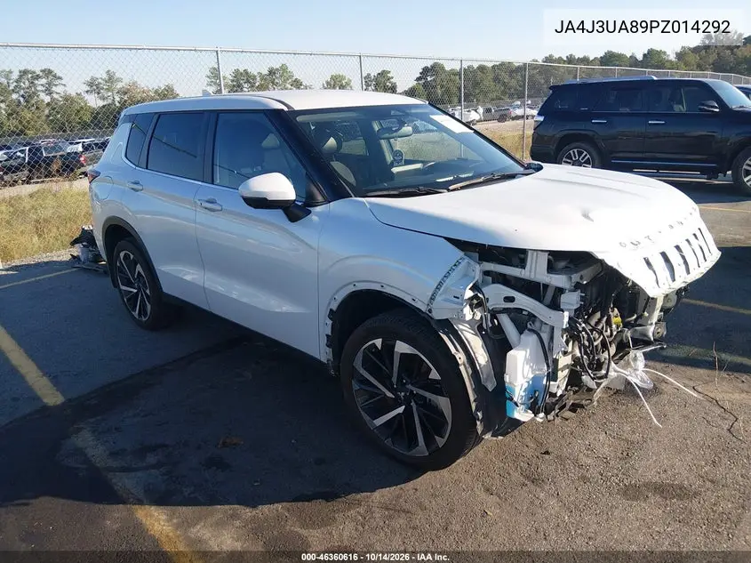 MITSUBISHI OUTLANDER 2023, VIN JA4J3UA89PZ014292