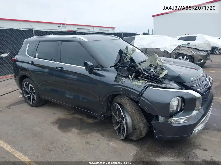 MITSUBISHI OUTLANDER 2024, VIN JA4J3WA85RZ071720