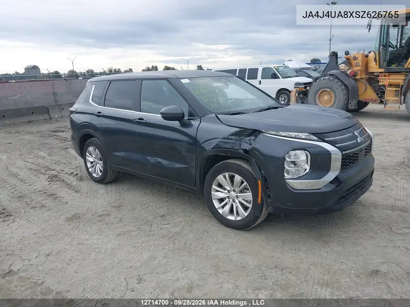 MITSUBISHI OUTLANDER 2025, VIN JA4J4UA8XSZ626765