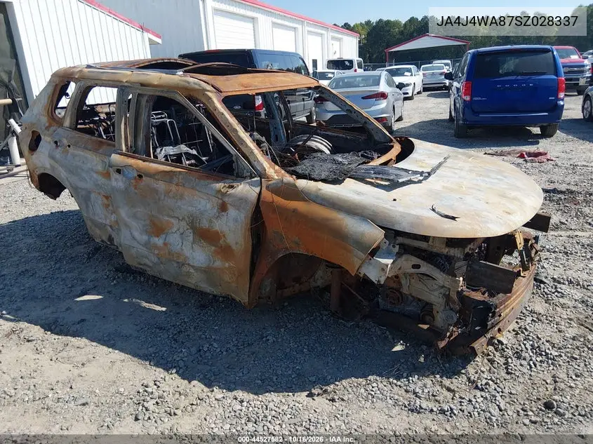 MITSUBISHI OUTLANDER 2025, VIN JA4J4WA87SZ028337