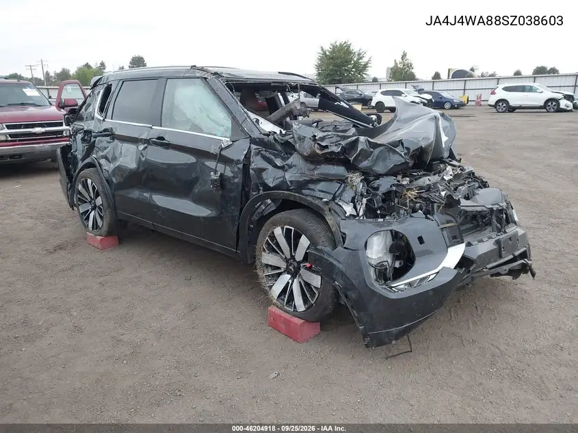 MITSUBISHI OUTLANDER 2025, VIN JA4J4WA88SZ038603