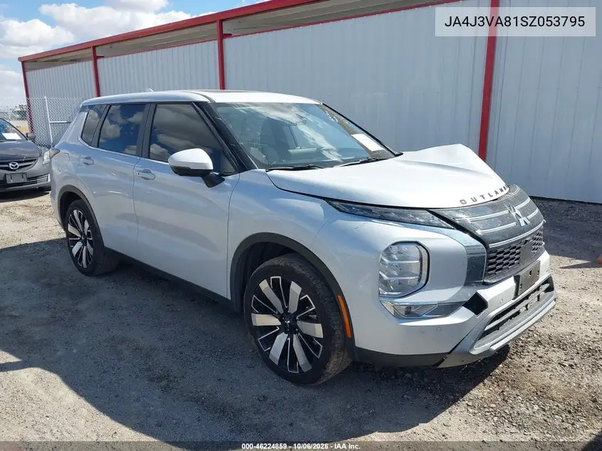 MITSUBISHI OUTLANDER 2025, VIN JA4J3VA81SZ053795