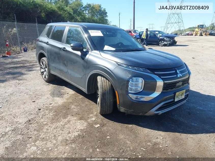 MITSUBISHI OUTLANDER 2026, VIN JA4J3VAB2TZ008409