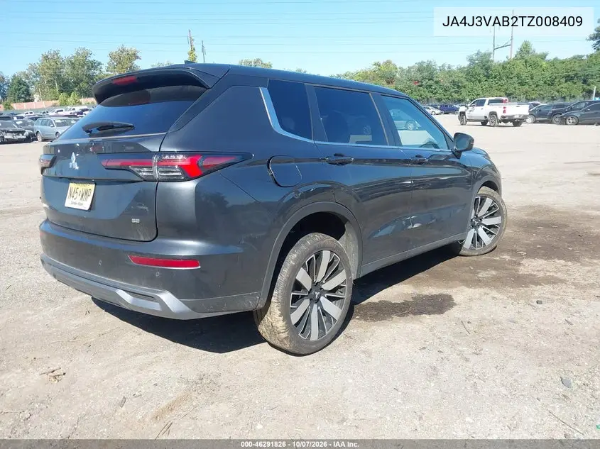 2026 MITSUBISHI OUTLANDER VIN JA4J3VAB2TZ008409 — фото 4