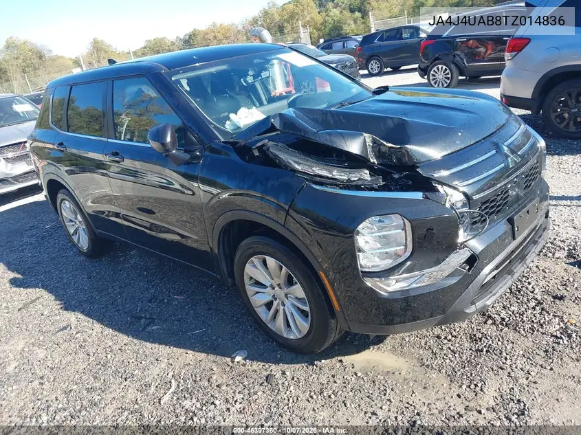 MITSUBISHI OUTLANDER 2026, VIN JA4J4UAB8TZ014836