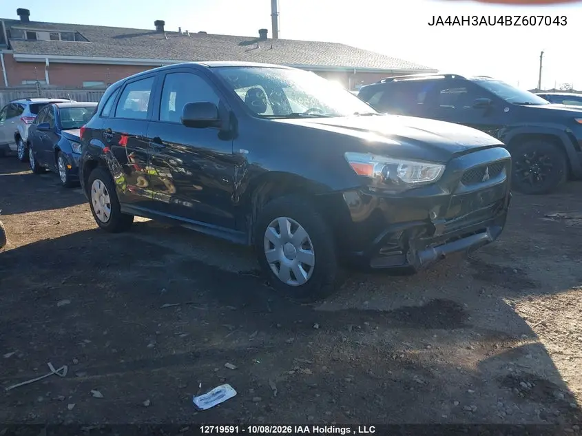 MITSUBISHI RVR 2011, VIN JA4AH3AU4BZ607043