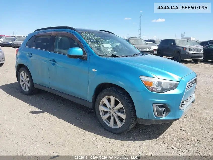 MITSUBISHI RVR 2014, VIN 4A4AJ4AU6EE607095