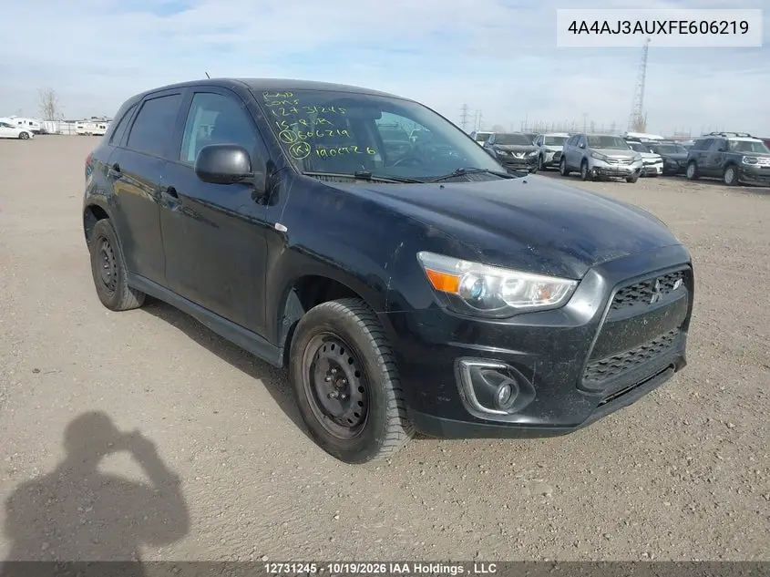 MITSUBISHI RVR 2015, VIN 4A4AJ3AUXFE606219