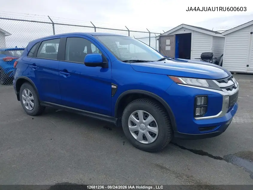 MITSUBISHI RVR 2024, VIN JA4AJUAU1RU600603