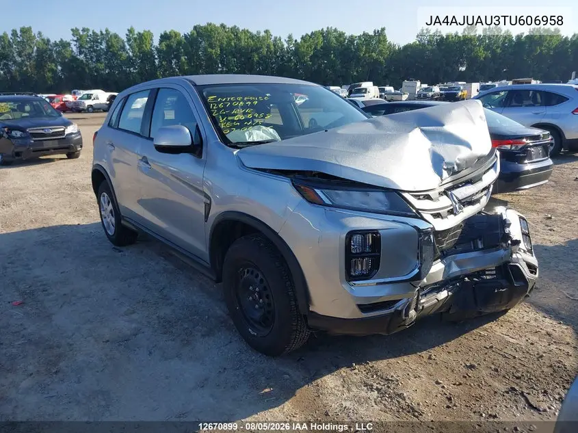 MITSUBISHI RVR 2026, VIN JA4AJUAU3TU606958