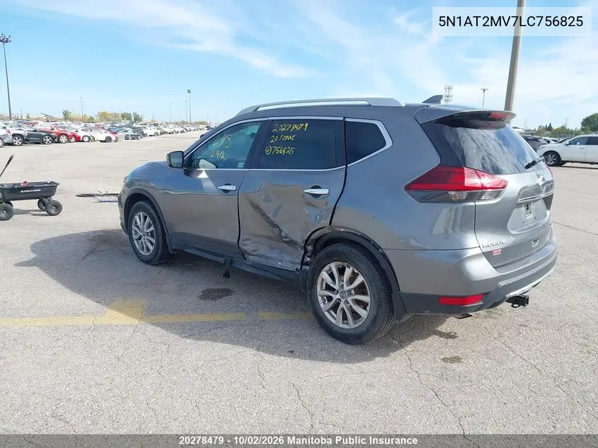 2020 NISSAN ROGUE VIN 5N1AT2MV7LC756825 — фото 3