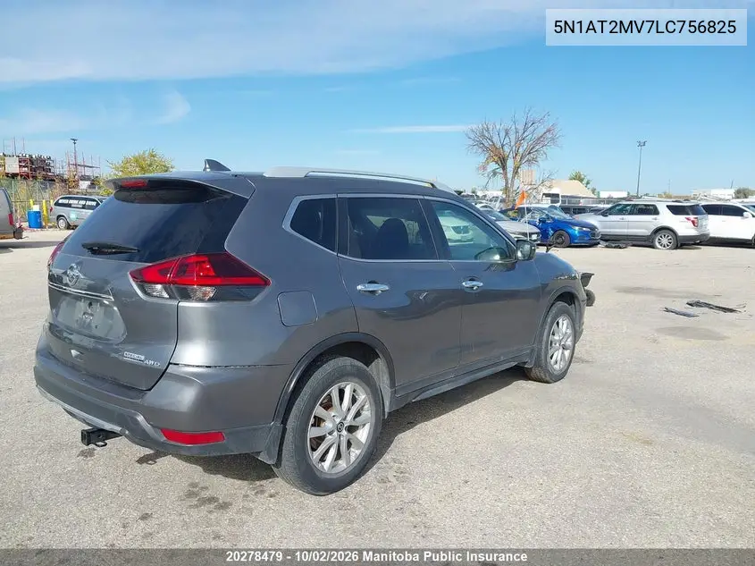 2020 NISSAN ROGUE VIN 5N1AT2MV7LC756825 — фото 4