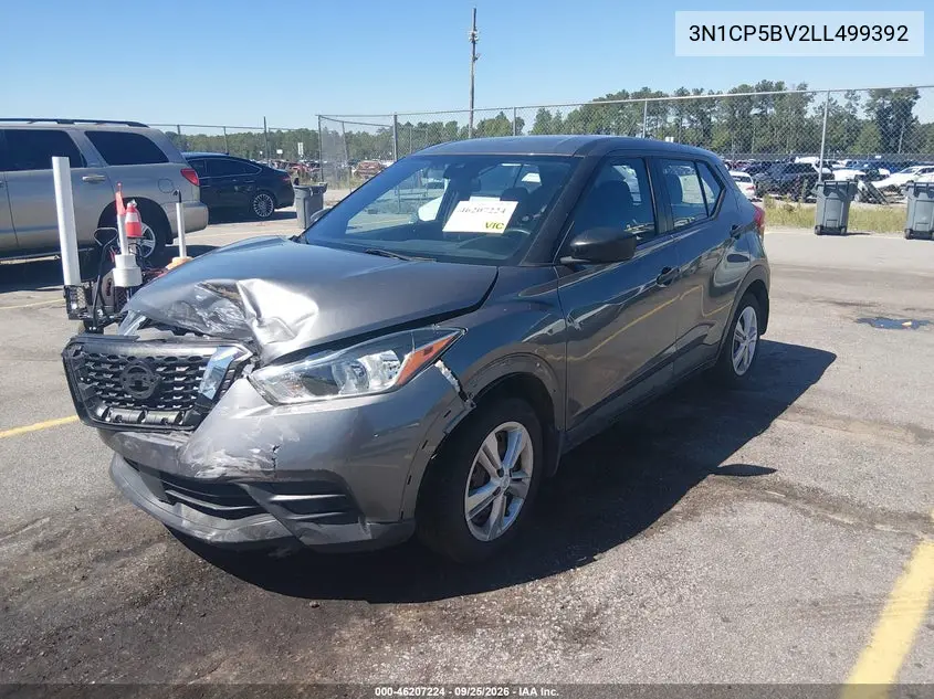 2020 NISSAN KICKS VIN 3N1CP5BV2LL499392 — фото 2
