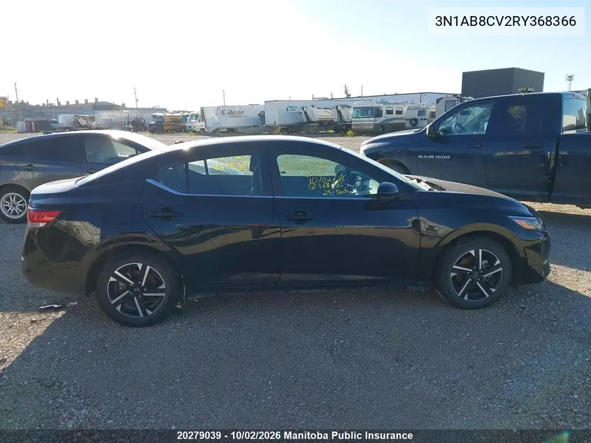 2024 NISSAN SENTRA VIN 3N1AB8CV2RY368366 — фото 13