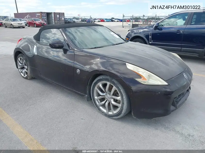 NISSAN 370Z 2010, VIN JN1AZ4FH7AM301022