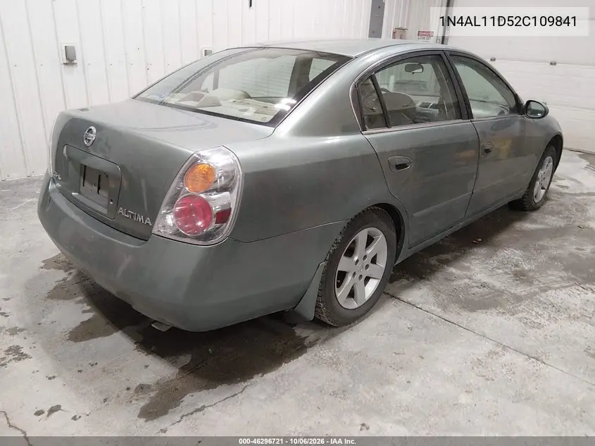 2002 NISSAN ALTIMA VIN 1N4AL11D52C109841 — фото 4