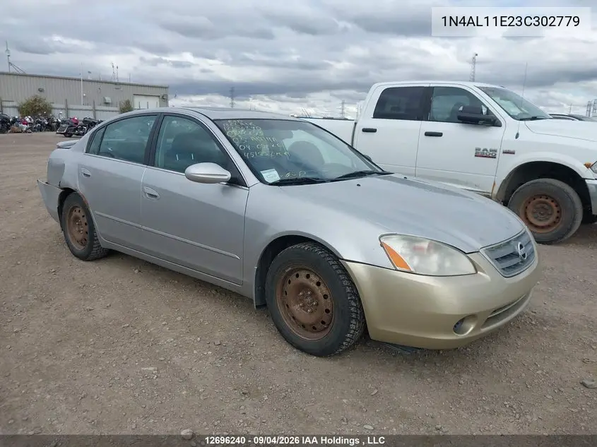 NISSAN ALTIMA 2003, VIN 1N4AL11E23C302779