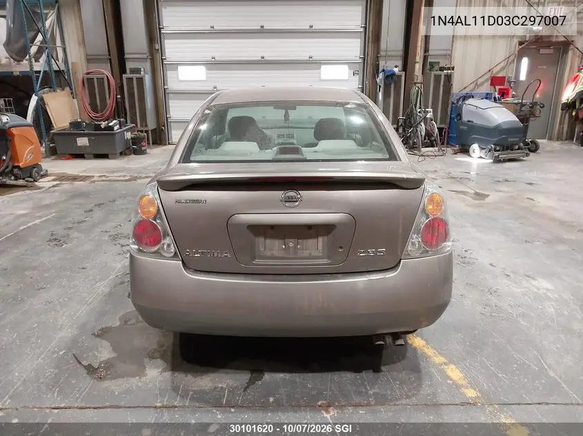 2003 NISSAN ALTIMA VIN 1N4AL11D03C297007 — фото 16