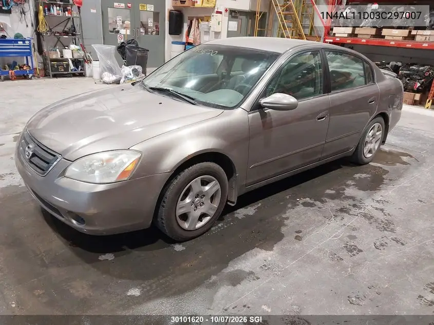 2003 NISSAN ALTIMA VIN 1N4AL11D03C297007 — фото 2