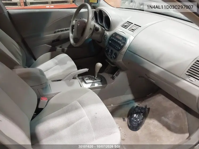 2003 NISSAN ALTIMA VIN 1N4AL11D03C297007 — фото 5