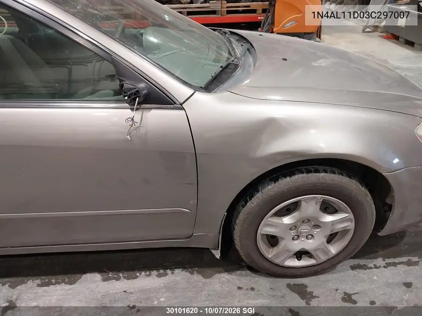 2003 NISSAN ALTIMA VIN 1N4AL11D03C297007 — фото 6