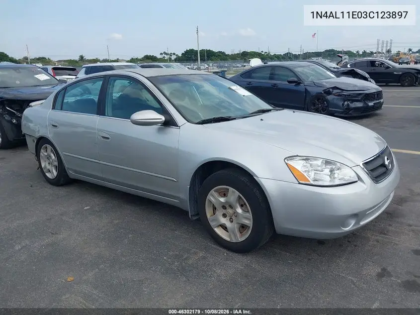 NISSAN ALTIMA 2003, VIN 1N4AL11E03C123897