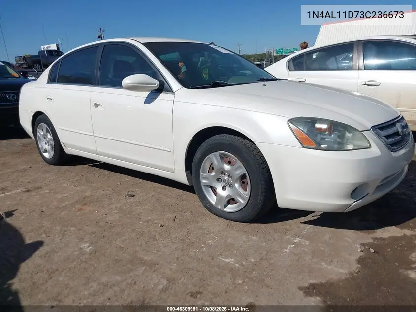 NISSAN ALTIMA 2003, VIN 1N4AL11D73C236673