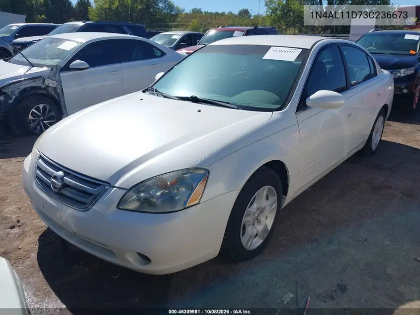 2003 NISSAN ALTIMA VIN 1N4AL11D73C236673 — фото 2