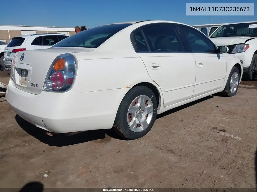 2003 NISSAN ALTIMA VIN 1N4AL11D73C236673 — фото 4