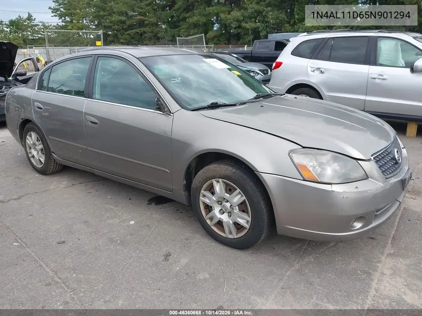 NISSAN ALTIMA 2005, VIN 1N4AL11D65N901294