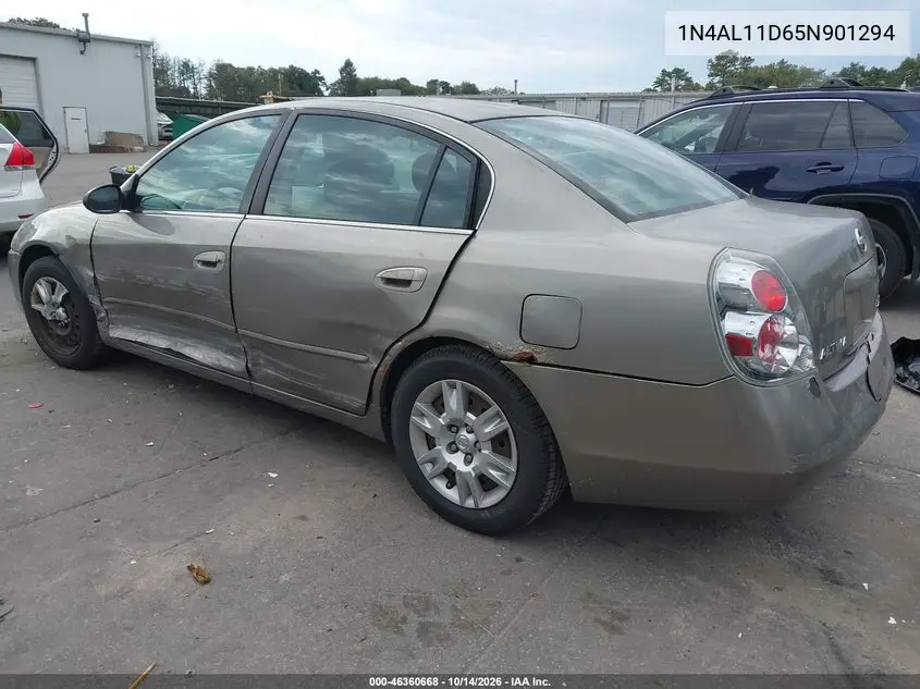 2005 NISSAN ALTIMA VIN 1N4AL11D65N901294 — фото 3