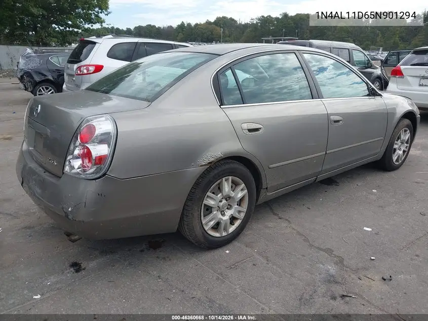 2005 NISSAN ALTIMA VIN 1N4AL11D65N901294 — фото 4