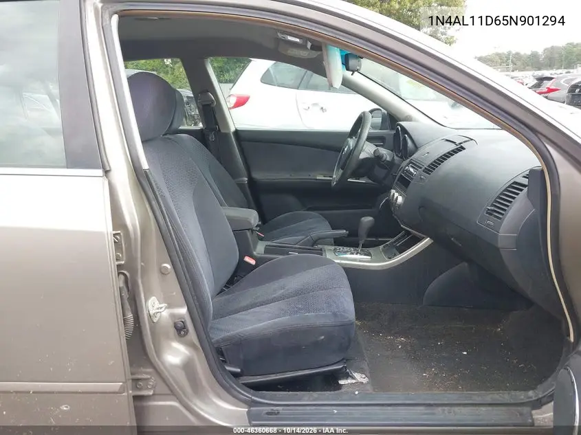 2005 NISSAN ALTIMA VIN 1N4AL11D65N901294 — фото 5