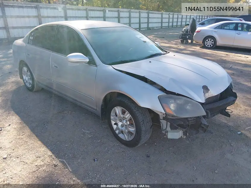 NISSAN ALTIMA 2005, VIN 1N4AL11D55N499641