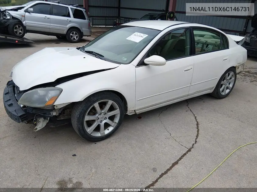 2006 NISSAN ALTIMA VIN 1N4AL11DX6C146731 — фото 2