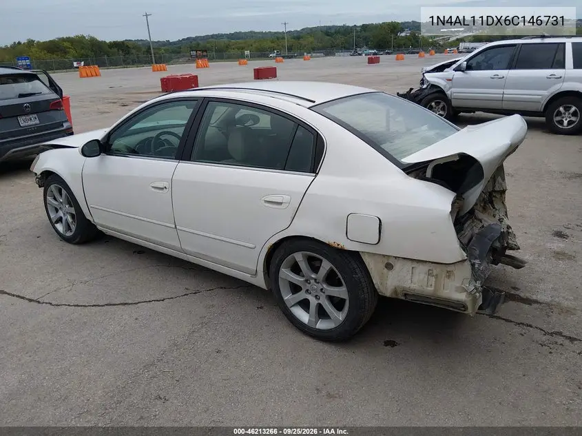 2006 NISSAN ALTIMA VIN 1N4AL11DX6C146731 — фото 3