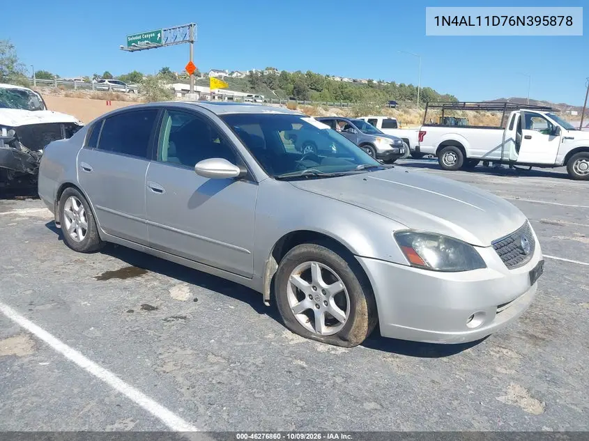 NISSAN ALTIMA 2006, VIN 1N4AL11D76N395878