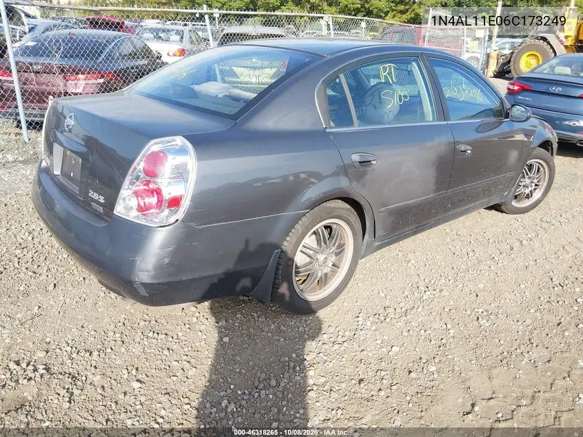 2006 NISSAN ALTIMA VIN 1N4AL11E06C173249 — фото 4