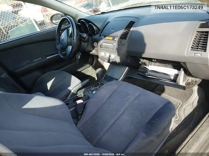 2006 NISSAN ALTIMA VIN 1N4AL11E06C173249 — фото 5