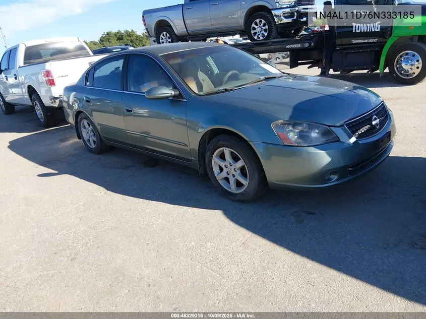 NISSAN ALTIMA 2006, VIN 1N4AL11D76N333185
