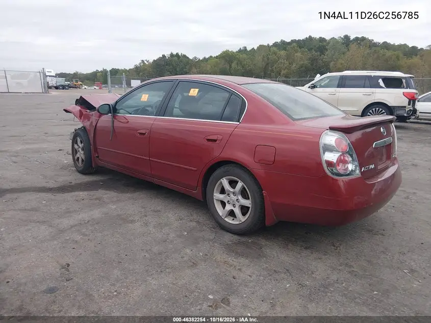 2006 NISSAN ALTIMA VIN 1N4AL11D26C256785 — фото 3