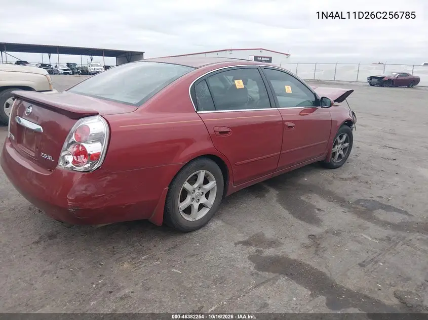 2006 NISSAN ALTIMA VIN 1N4AL11D26C256785 — фото 4